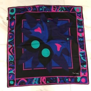 Vintage Pierre Cardin silk scarf CLEARANCE